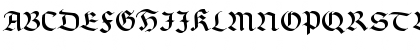 RichmondFraktur LT Regular Font