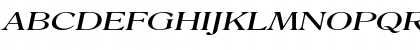 RoomyExtended Italic Font