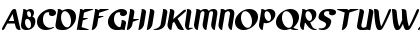 Running shoe Regular Font