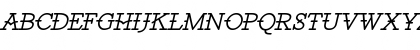 Santiago BTN Oblique Font