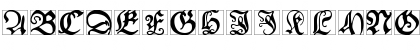 SchoenspergerCaps Regular Font