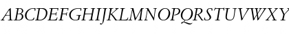 SimonciniGaramond RomanItalic Font