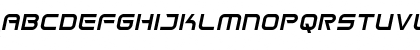 Space Frigate Italic Font