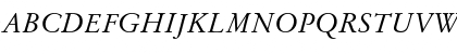 StempelGaramond RomanItalic Font