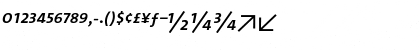 TheSans Regular Italic Font
