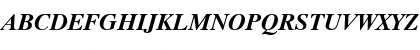 Tiempo Bold Italic Font