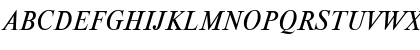TimesDL Italic Font
