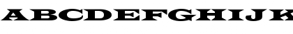 TransverseExpandedSSK Regular Font