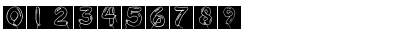 BalloonDigits Regular Font BalloonDigits Regular Font