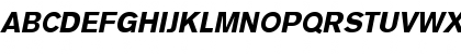 Basic Commercial LT Com Black Italic Font