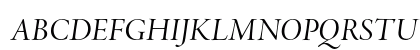 Adobe Jenson Pro Italic Display Adobe Jenson Pro Italic Display