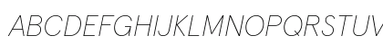 Apercu Pro Thin Italic Apercu Pro Thin Italic