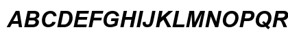 Arial Bold Italic Arial Bold Italic