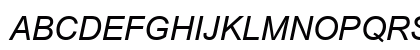 Arial Italic Arial Italic