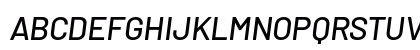 Barlow Medium Italic Barlow Medium Italic