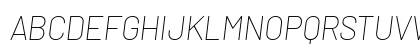 Barlow Thin Italic Barlow Thin Italic