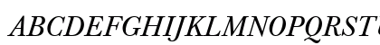 Baskerville T Regular Italic