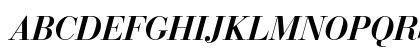 Bauer Bodoni Bold Italic Bauer Bodoni Bold Italic