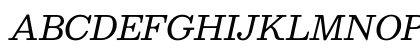 Besley* Book Italic