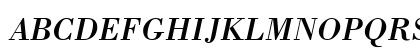 Bodoni RomanItalic Bodoni RomanItalic