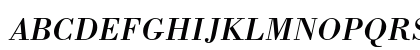 Bodoni Std Italic Bodoni Std Italic