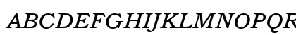 Bookman BT Italic