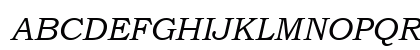 Bookman Old Style Italic Bookman Old Style Italic
