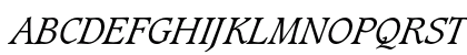 Caxton Light Italic Caxton Light Italic