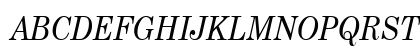 CenturyCondensed Italic