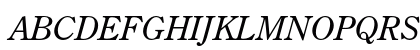 Century Oldstyle Italic