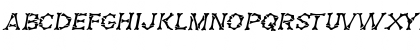 DemBonesExtended Italic Font