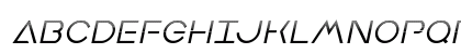 Earth Orbiter Halftone Italic Italic