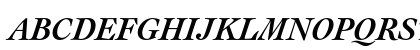 Engravers' Oldstyle 205 Bold Italic Engravers' Oldstyle 205 Bold Italic