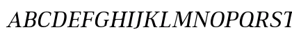 Ethos Regular Italic Ethos Regular Italic