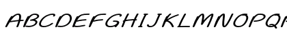 Fluria Extra-expanded Italic Fluria Extra-expanded Italic