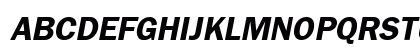 FrankfurtGothic Bold Italic