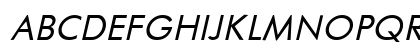 Futurist Italic Futurist Italic