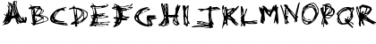 Dismembered Regular Font