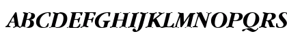 Garamond Bold Italic