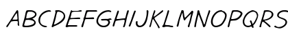Gargle Expanded Italic Gargle Expanded Italic