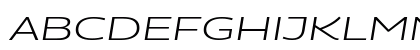Georama Extra Expanded Light Italic