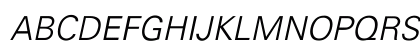 Univers-Light-Italic Regular