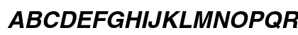Helvetica Bold Oblique Helvetica Bold Oblique