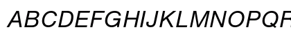 Regular Italic Regular Italic