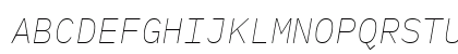 IBM Plex Mono Thin Italic