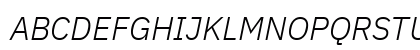 IBM Plex Sans Light Italic