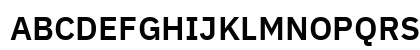 IBM Plex Sans SemiBold Regular