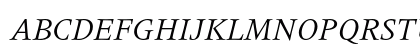Meridien LT Std Italic Meridien LT Std Italic