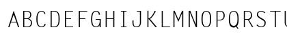 Monospaced Normal Monospaced Normal