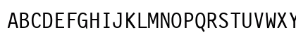 Monospaced Regular Monospaced Regular